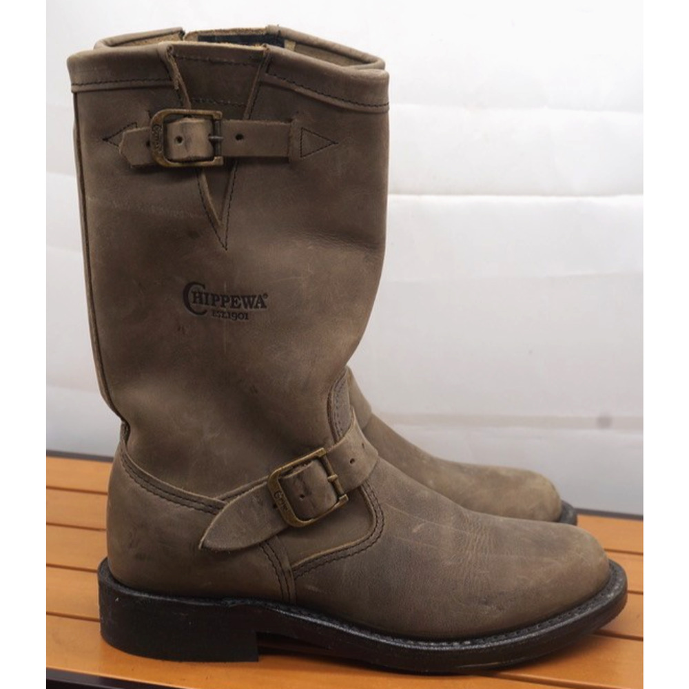 New! Chippewa Engineer Boots | Distressed Nubuck | US… - Gem